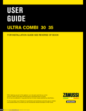 Zanussi ULTRA COMBI 30 User Manual