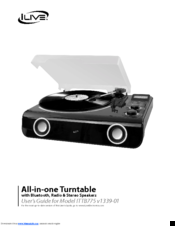 ilive all in one turntable