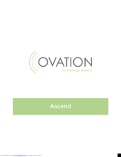 Ovation ascend User Manual