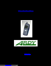 Ardy Electronics sec-line GSM-2002/MW3026 User Instructions