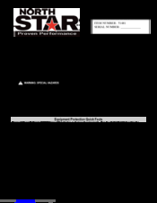 North Star M51481A Owner's Manual