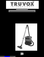 Truvox valet tub vac User Manual