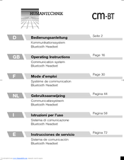 HumanTechnik cm-BT Operating Instructions Manual
