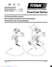 Titan PowrCoat Series Operating Manual