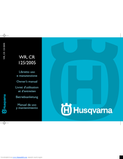 Husqvarna 2005 WR 125 Owner's Manual