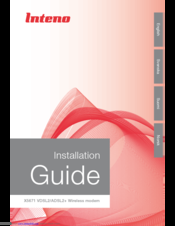 Inteno X5671 VDSL2 Installation Manual