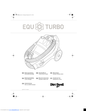 EQU TURBO DIRT DEVIL Operating Manual