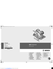 Bosch GKS Professional 65 GCE Original Instructions Manual