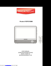 Ricatech RDPDVD900 User Manual