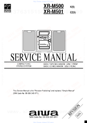 Aiwa XR-M500 Service Manual