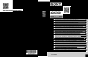 Sony ILCE-6300 Instruction Manual