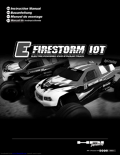 HPI Racing E Firestorm IOT Instruction Manual