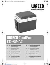 Waeco CoolFun CD-32-AC Instruction Manual