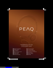 Peaq PHP350BT-B/W User Manual