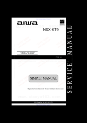 Aiwa NSX-KT9 Service Manual