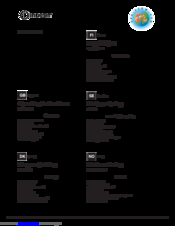 Indesit IUPS 17 series Operating Instructions Manual