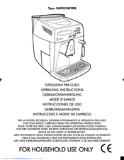 Divina SUP025MYDR Operating Instructions Manual