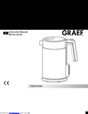 Graef Wk 71 Instruction Manual