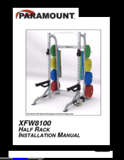 Paramount Fitness XFW8100 Installation Manual