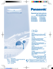 Panasonic CU-PA7KKD Operating Instructions Manual