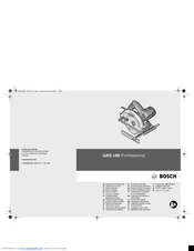Bosch GKS 190 Professional Original Instructions Manual