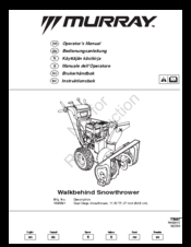 Murray 1695691 Operator's Manual