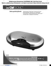 Clatronic WA 3169 Instruction Manual