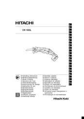 Hitachi CR 10DL Handling Instructions Manual