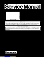 Panasonic TH-55AX670T Service Manual