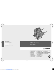 Bosch GST Professional 135 BCE Original Instructions Manual