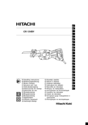 Hitachi CR 13VBY Handling Instructions Manual