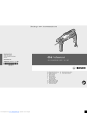 Bosch Professional GSB 19-2 RE  Trapano con Percussione Diametro Foro nel Calcestruzzo da 18-23 mm 0-1000/3000 giri/min  in L-BOXX 850 W