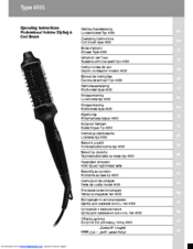 Moser 4555 Operating Instructions Manual
