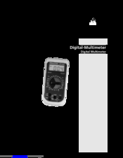 Monacor DMT-3060 Instruction Manual