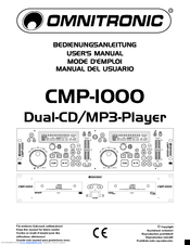 Omnitronic CMP-1000 User Manual
