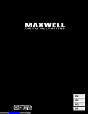Maxwell 25303 User Manual