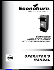 Econoburn EBW SERIES Operator's Manual