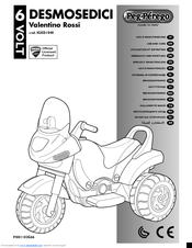 Peg-Perego DESMOSEDICI IGED1048 Use And Care Manual