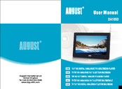 August DA100D User Manual