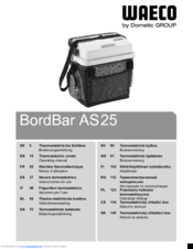 Waeco BordBar AS25 Operating Manual