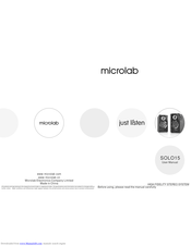 Microlab Solo 15 User Manual