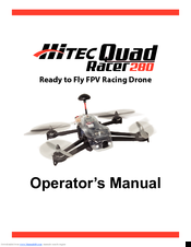 HITEC QUAD RACER 280 Operator's Manual
