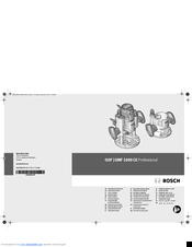 Bosch GMF 1600 CE Original Instructions Manual