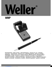Weller WMP Operating Instructions Manual