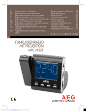 AEG MRC 4122 F N Instruction Manual