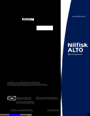 Nilfisk-ALTO SCRUBTEC R 571 C Operator's Manual And Parts List