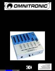 Omnitronic PM-4010 User Manual