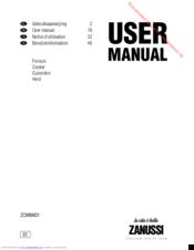 Zanussi ZCM6601 User Manual