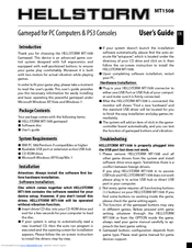 media-tech HELLSTORM MT1508 User Manual