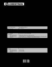 Crestron CSA-PWS10S-HUB Installation Manual